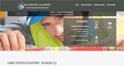 Desktop Screenshot of georges-expert-batiment.fr